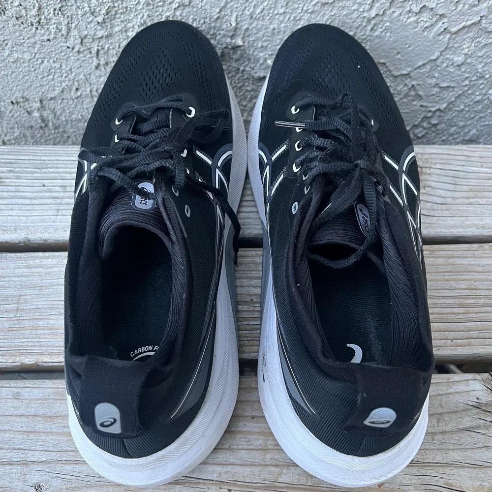 ASICS Shoes Men Size 12 Extra Wide Gel Kayano 31 Black White